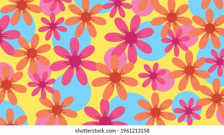 fondo de pantalla de color rosa naranja