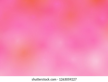 Pink orange Gradient blur vector illustration background concept.Romantic soft color background wallpaper design style.