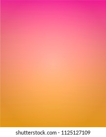 Pink and orange gradient illustration background