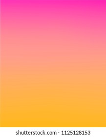 Pink and orange gradient illustration background