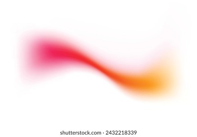 Pink and orange gradient mesh. Color gradient, vector holographic blur abstract background. Color watercolor gradient