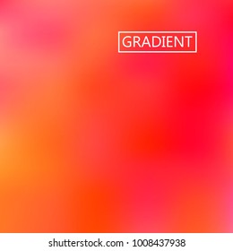 Pink orange iridescent holographic background. Foil rainbow texture. Abstract soft pastel colors backdrop. Trendy creative vector cosmic gradient. Vibrant print illustration. Creative neon template.