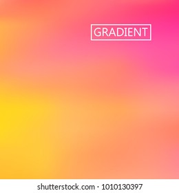Pink orange iridescent holographic background. Foil rainbow texture. Abstract soft pastel colors backdrop. Trendy creative vector cosmic gradient. Vibrant print illustration. Creative neon template.