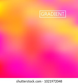 Pink orange iridescent holographic background. Foil rainbow texture. Abstract soft pastel colors backdrop. Trendy creative vector cosmic gradient. Vibrant print illustration. Creative neon template.