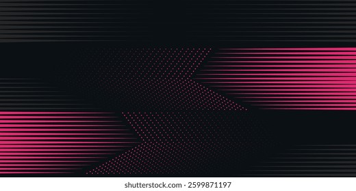 Pink orange polka dots gradient halftone background. Pop art cartoon dot texture with comic graphic design, Horizontal abstract pattern. eps 10