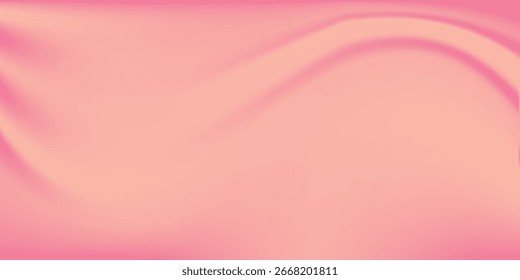 Rosa orangefarbene Polka Punkte Farbverlauf Halbton Hintergrund. Pop Art Cartoon Punkttextur mit Comic-Grafik-Design, Horizontale abstrakte Muster Vektor