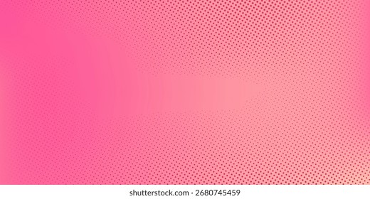 Fondo de semitono degradado de lunares naranjas rosadas. Pop arte de dibujos animados arte simple moderno buen abstracto