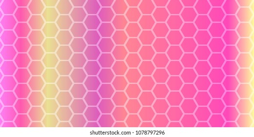 Pink and orange polygonal illustration vector background. Geometric background in Origami style with gradient. Triangular design for your business card, banner, wallpaper. Creative Design Templates.