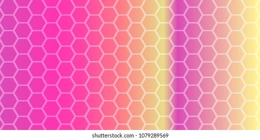 Pink and orange polygonal illustration vector background. Geometric background in Origami style with gradient. Triangular design for your business card, banner, wallpaper. Creative Design Templates.