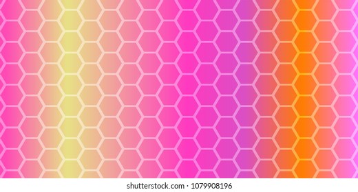 Pink and orange polygonal illustration vector background. Geometric background in Origami style with gradient. Triangular design for your business card, banner, wallpaper. Creative Design Templates.