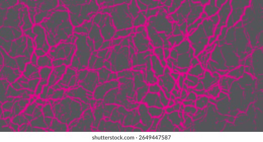 Pink organic patterns intertwining against a gray background create this abstract textured artwork.