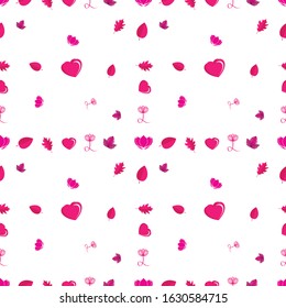 pink ornament pattern design can use for any design project