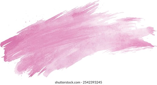 Pintura de color rosa artístico trazo de pincel seco. Acuarela acrílico pintado a mano telón de fondo para impresión, Diseño web y Anuncios. Textura de fondo de Vector realista