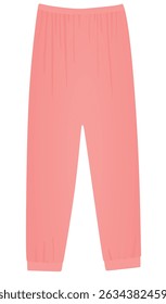 Fundo de pijama rosa. ilustração vetorial