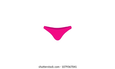 pink panties, vector