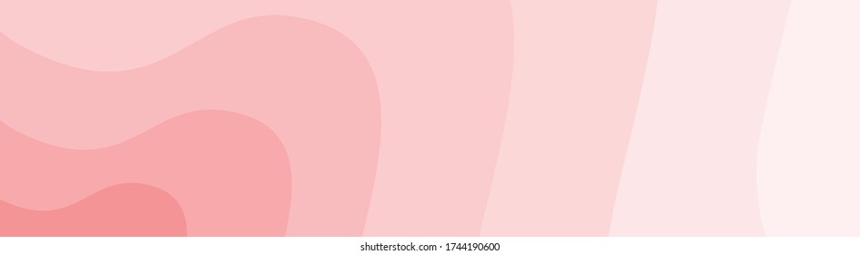 Textura de estilo de corte de papel rosa. vector de fondo abstracto  