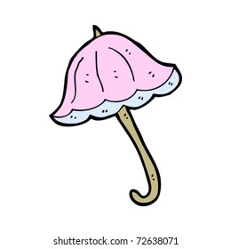 pink parasol cartoon