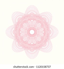 Pink passport money rossete