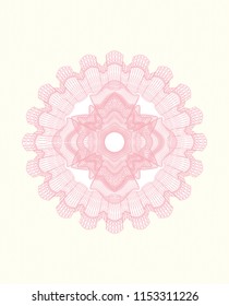 Pink passport money rossete