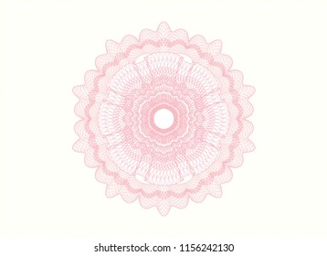 Pink passport money rossete