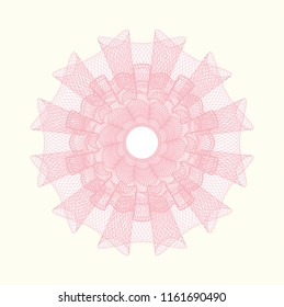 Pink passport money rossete