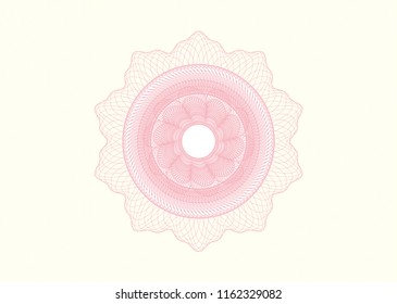 Pink passport money rossete