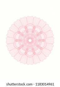 Pink passport money rossete