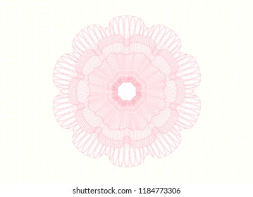 Pink passport money rossete