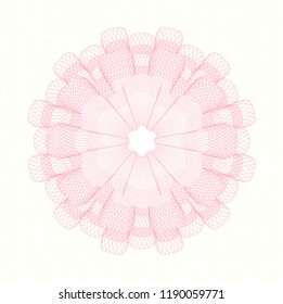 Pink passport money rossete
