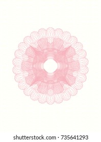 Pink passport money rossete