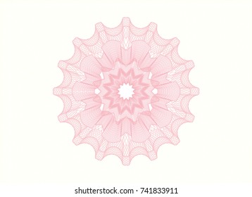 Pink passport money rossete