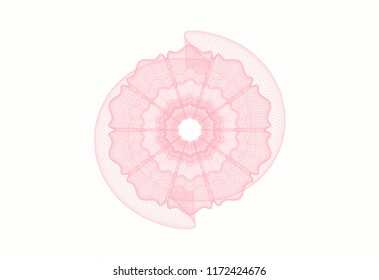 Pink passport money style rossete