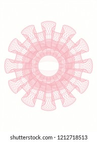 Pink passport rosette