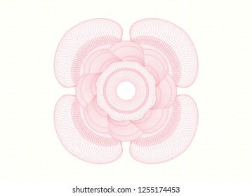 Pink passport rosette