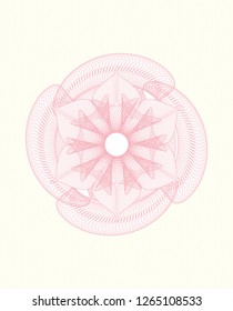 Pink passport rosette