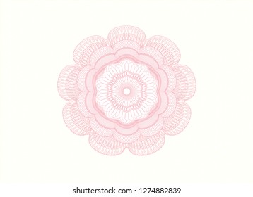 Pink passport rosette