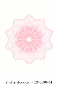 Pink passport rosette