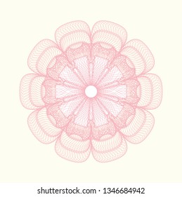 Pink passport rosette