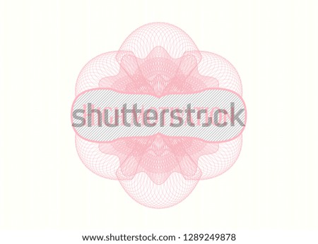 Pink passport rosette with text High Motivation inside