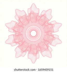 Ropa de pasaporte rosa. Ilustración vectorial. Detallado.