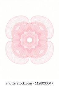 Pink passport style rossete