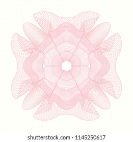 Pink passport style rossete