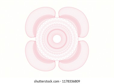 Pink passport style rossete