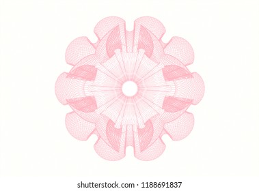 Pink passport style rossete