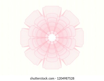 Pink passport style rossete
