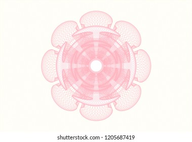 Pink passport style rossete