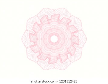 Pink passport style rossete