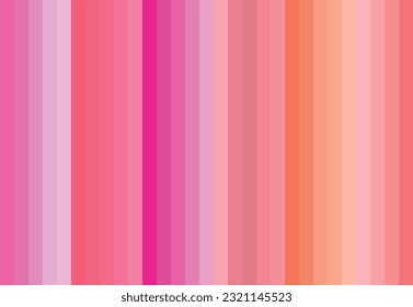Pink pastel color palette collection, vector illustration.