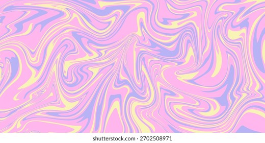 Fondo abstracto de ondas fluidas pastel rosa