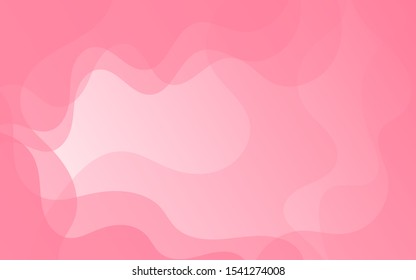 Pink pastel geometric vector background. Abstract illustration wallpaper for template website, cover social media business advertising. minimal style. Valentines day concept.